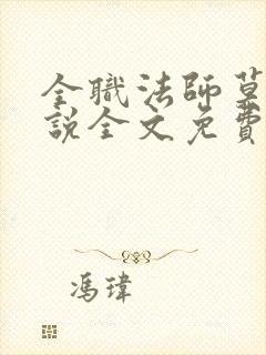 全职法师莫凡小说全文免费阅读免费