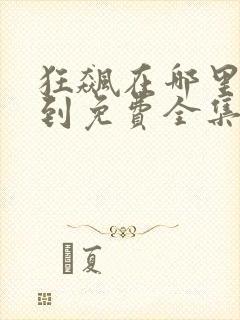 狂飙在哪里能看到免费全集电视剧