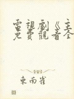 电视剧《主角》免费观看全集