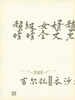 超级女婿赵旭李晴晴全文免费阅读超级女婿