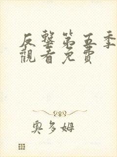 反击第五季在线观看免费封面