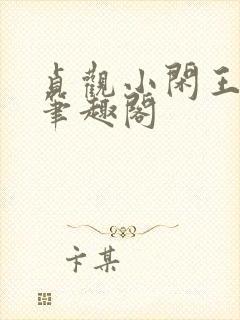 贞观小闲王李慎笔趣阁