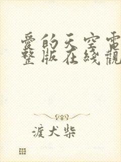 爱的天空电影完整版在线观看