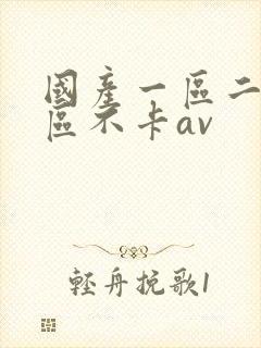 国产一区二区三区不卡av