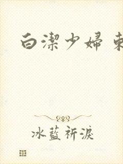 白洁少妇 东子封面