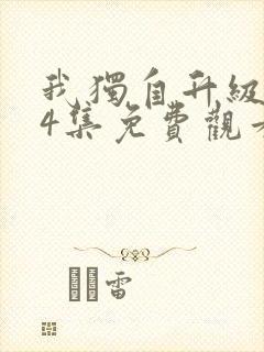 我独自升级第14集免费观看