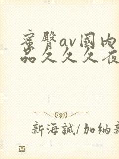 蜜臀av国内精品久久久夜夜嗨