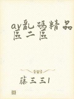 av乱码精品一区二区