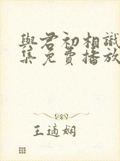 与君初相识40集免费播放
