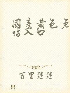 国产黄色免费网站入口封面