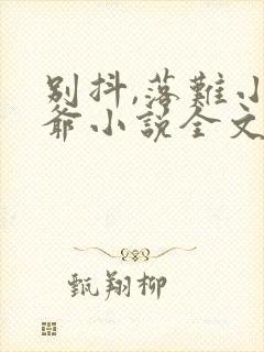 别抖,落难小少爷小说全文免费阅读