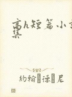 高h短篇小说合集封面