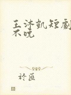 王沐凯短剧十年不晚