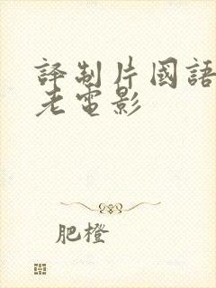 译制片国语配音老电影