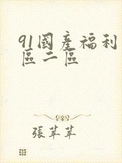 91国产福利一区二区