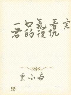 一口气看完政宗君的复仇