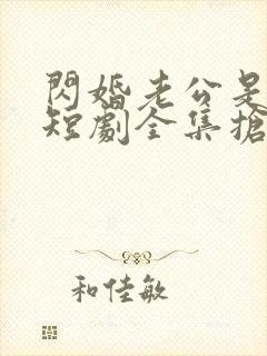 闪婚老公是豪门短剧全集抢先看