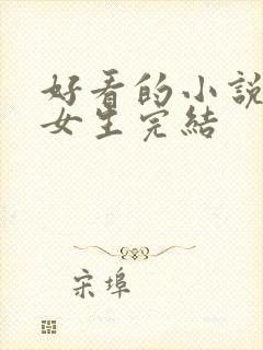 好看的小说推荐女生完结