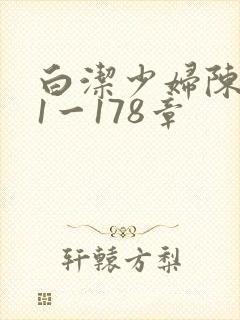 白洁少妇陈三第1一178章