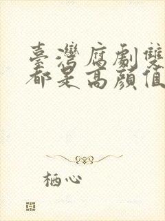 台湾腐剧双男主都是高颜值的剧