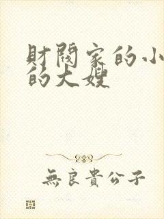 财阀家的小儿子的大嫂