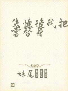 失忆后我把渣攻当替身