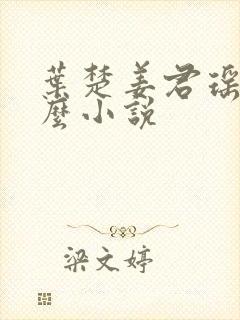 叶楚姜君瑶是什么小说