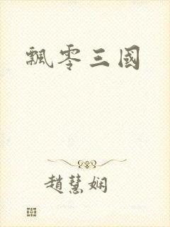 飘零三国封面