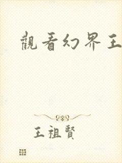 观看幻界王封面
