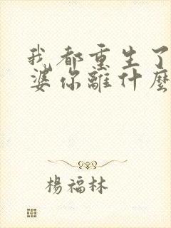 我都重生了,老婆你离什么婚?