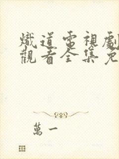 炽道电视剧在线观看全集免费封面