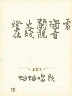 灯火阑珊处短剧在线观看