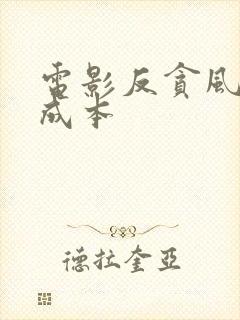 电影反贪风暴5成本