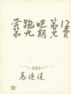 奔跑吧第12季第九期免费观看完整版