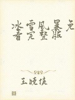 冰雪风暴免费观看完整版封面
