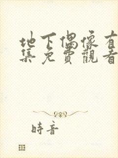 地下偶像有声全集免费观看