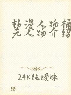 动漫人物桶二次元人物介绍