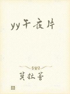 yy午夜片封面