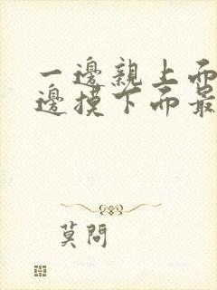 一边亲上面,一边摸下面最新版