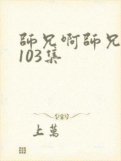 师兄啊师兄动漫103集封面