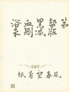 浴血黑帮第6季未删减版封面