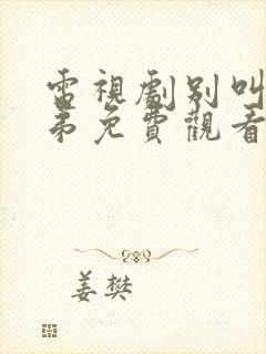 电视剧别叫我兄弟免费观看全集封面