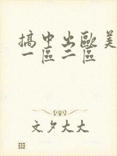 搞中出欧美乱码一区二区