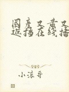 国产又黄又爽无遮挡在线播放