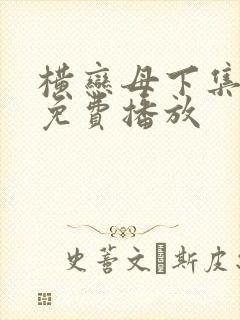 横恋母下集全集免费播放封面