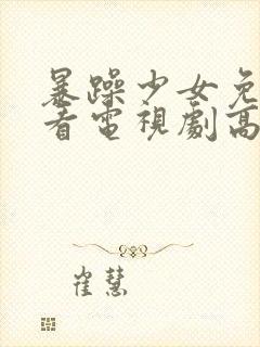 暴躁少女免费观看电视剧高清