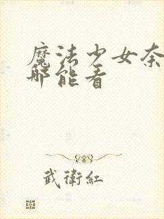 魔法少女奈叶在哪能看