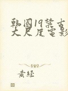 韩国19禁古装大尺度电影封面