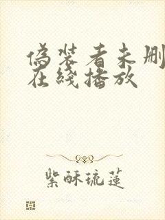 伪装者未删减版在线播放封面