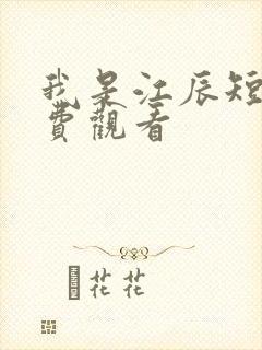 我是江辰短剧免费观看封面